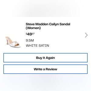 Steve Madden Cailyn Sandal Heel (perfect for any bridal events!)